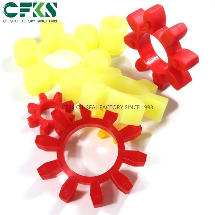 CFKS Rubber Spider Element Coupling Polyurethane Shaped Parts Spider Steel Jaw Coupling Flexible Star Spider Couplings