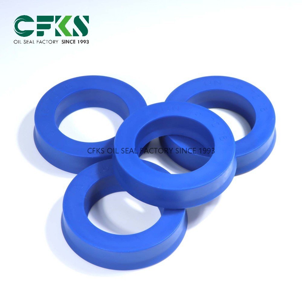 CFKS Hydraulic Cylinder Piston Rod Oil Pneumatic Seal Polyurethane Hydraulic Oil Seals UN Seal Blue TPU PU Oil Seal - Image 3