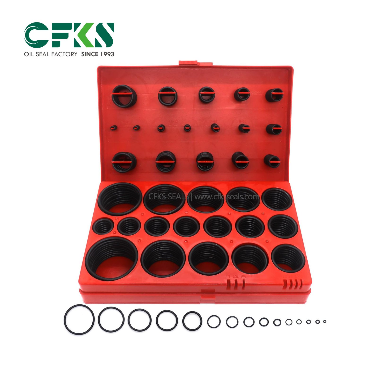 CFKS Custom O-ring Seal Kit NBR FKM Rubber Seal Oring O-Ring Kits Set Repair Box - Image 2