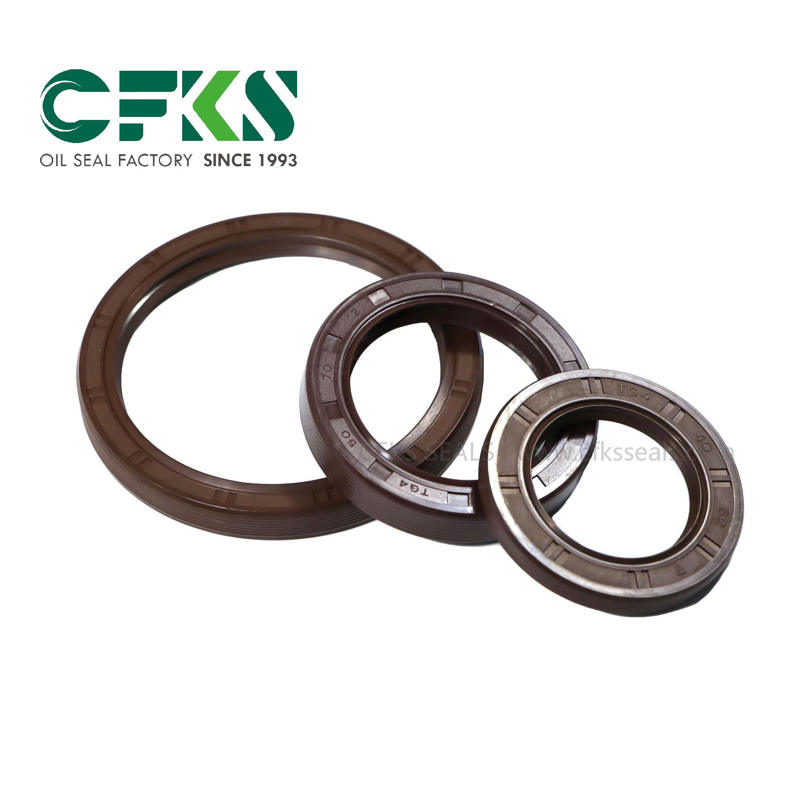 CFKS TG4 Skeleton Oil Seal 80*98*10 TG FKM PTFE Rubber Seals TC Double Lips Oil Seal - Image 4
