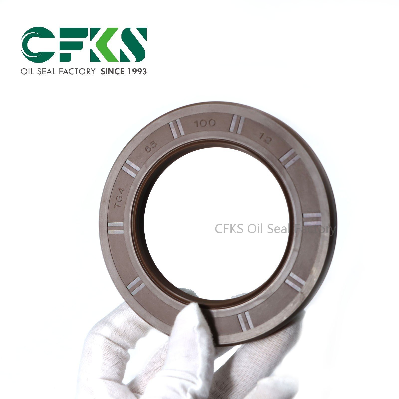 CFKS TG4 Bearing Oil Seal 65*100*12 TC NBR FKM Rubber Oil Seal TG Seals for Industry - Image 3