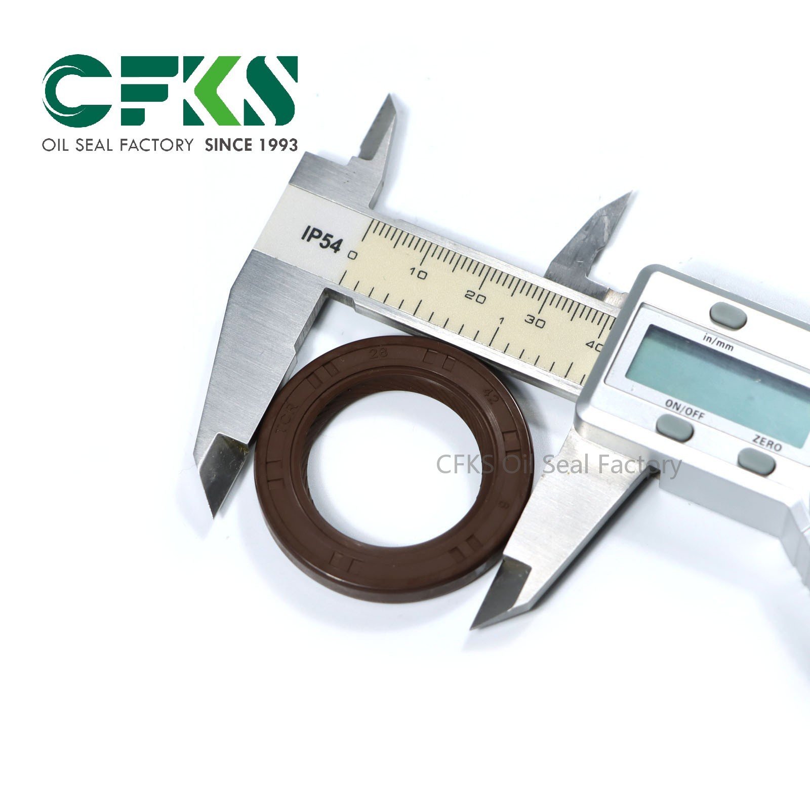 CFKS TCR Skeleton Oil Seal 28*42*6 TC Double Lip Oil Seal TG Sealing Ring TG4 NBR FKM Oil Seal - Image 2