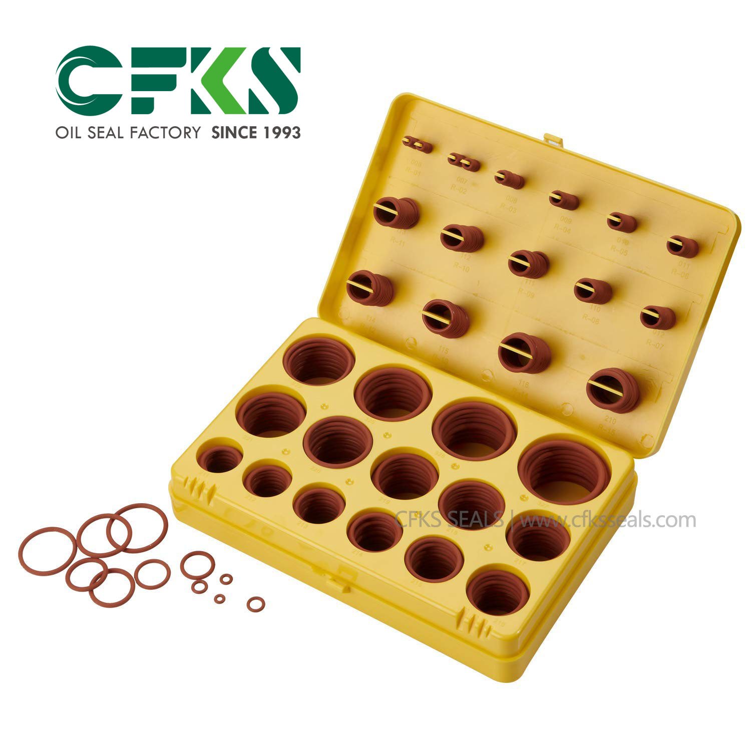 CFKS Custom Oring Kit EPDM FKM Silicone O Ring Material O-Ring Set - Image 3