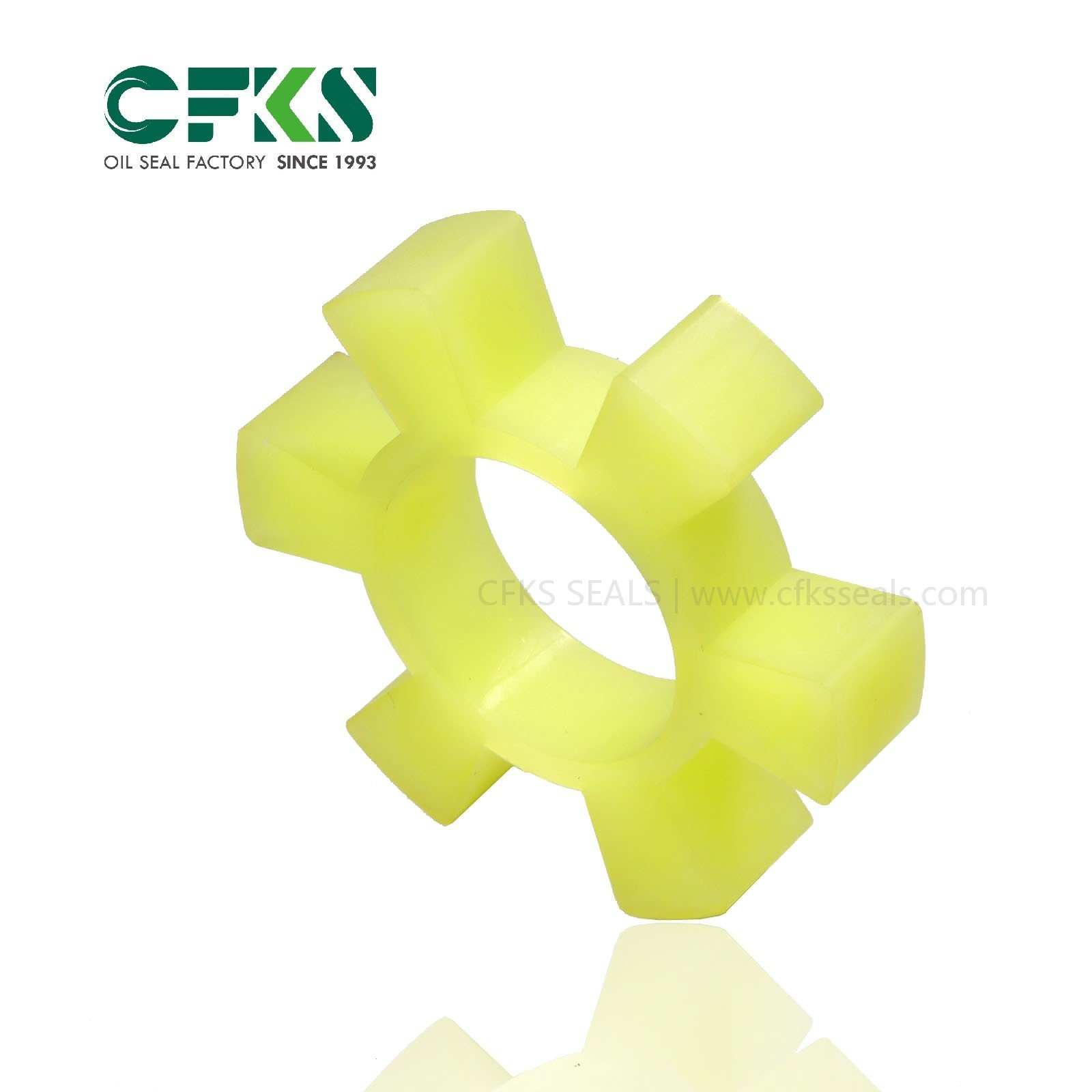 CFKS Jaw Coupling Spider 105 Elastic PU Rubber Coupling Spider Jaw Type Coupling Spider - Image 4