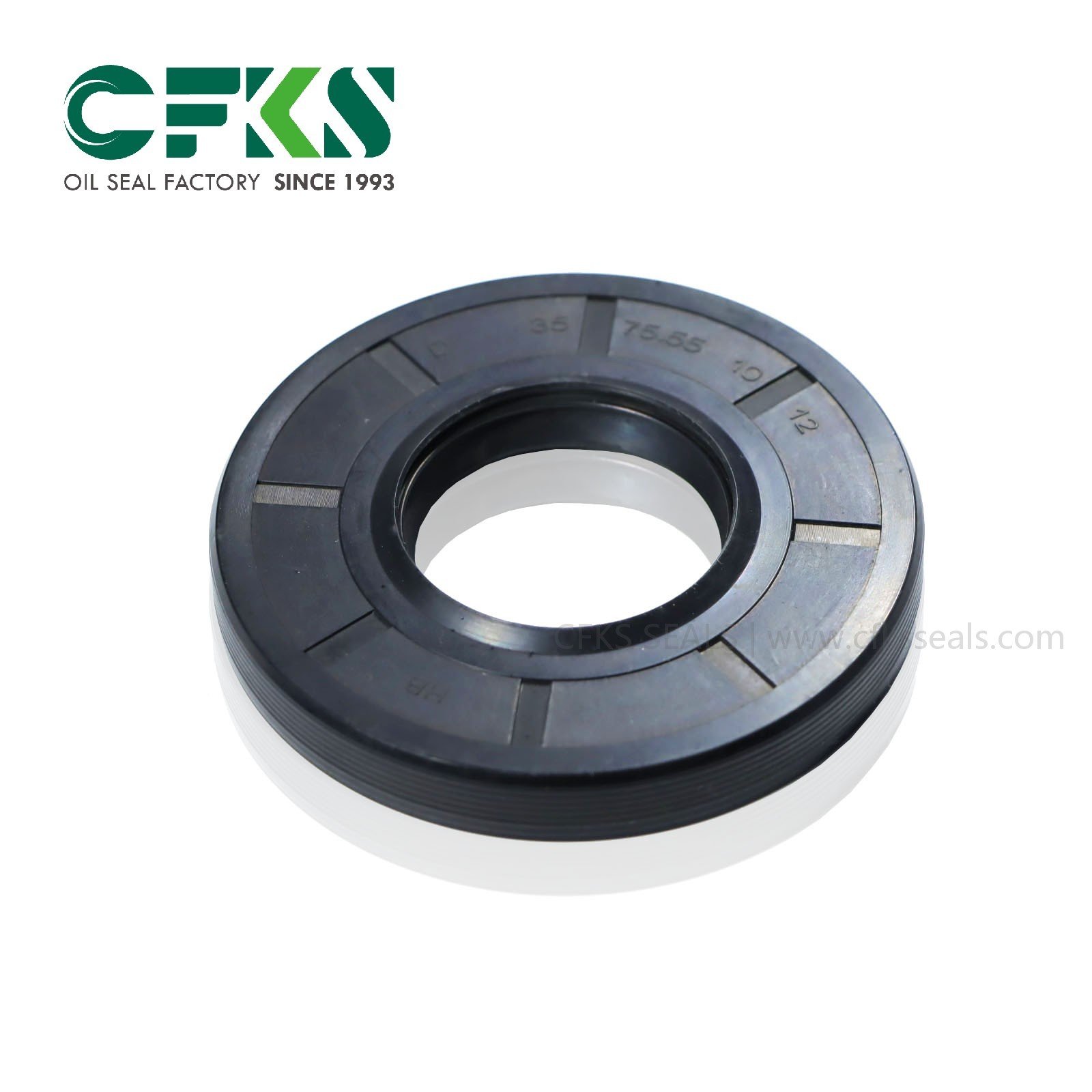 CFKS Durable Triple Lip Washing Machine Water Seal 35*75.55*10/12 Water Seal for Washer - Image 3