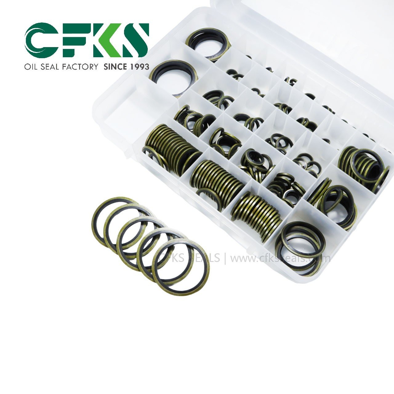 CFKS Dowty Washer NBR Bonded Seal for High Pressure Hydraulic Hose - Image 2