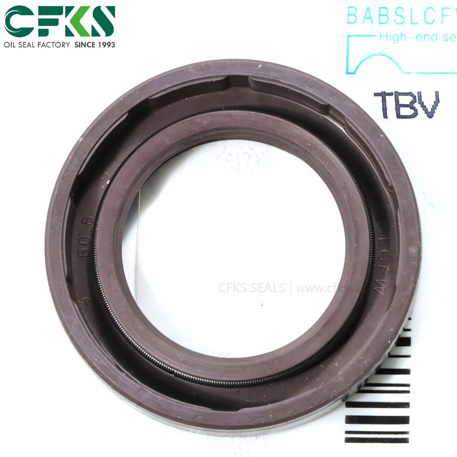 CFKS TBV Oil Seal 32.7*50.8*9 FKM TBV Rubber Seal Wear Resistant TBV Lip Seal - Image 3