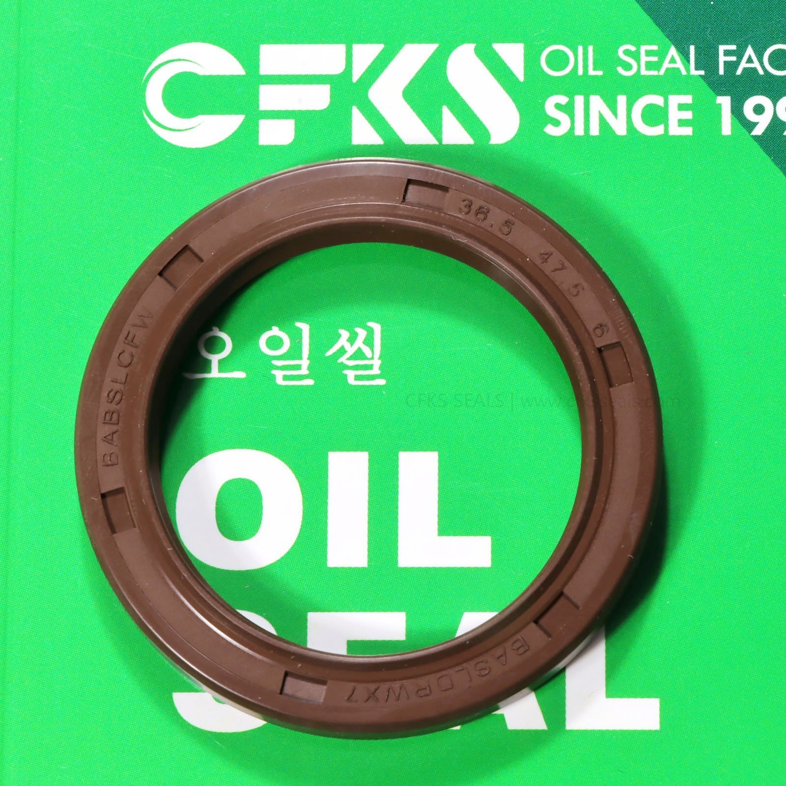 CFKS High Pressure TBV Oil Seal 36.5*47.5*6 FKM TBV Type Dual Lip Seal TBV Skeleton Oil Seal - Image 2