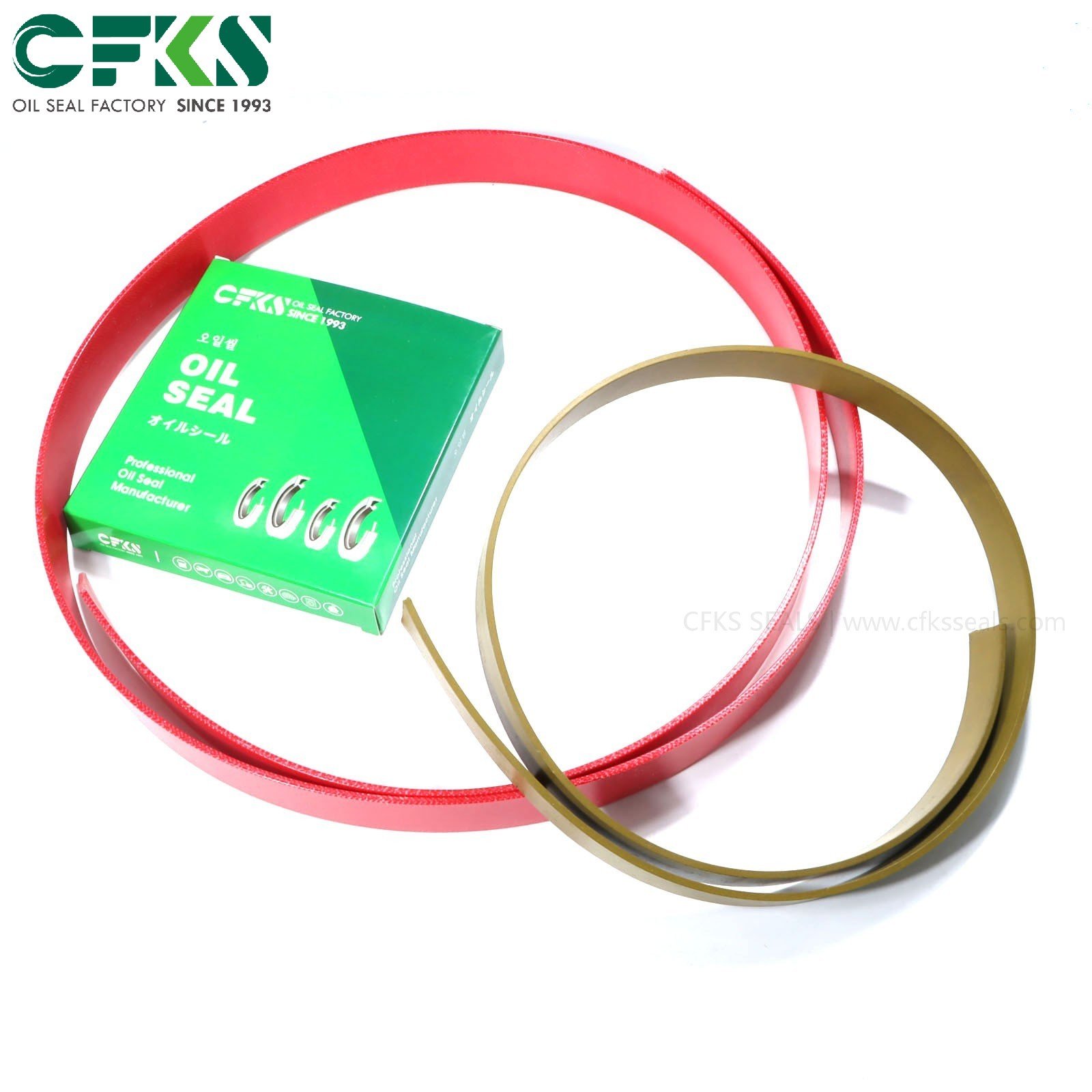 CFKS Wear Resistant PTEF Guide Ring Cylinder Wear Ring Heavy Duty Piston Guide Strip - Image 2