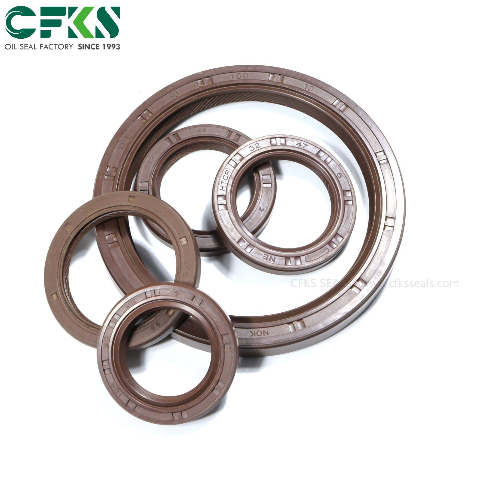CFKS NBR TCL Type Double Lip Rotary Seal 80*100*10 TCL Oil Seal Metric Lip Seal - Image 3