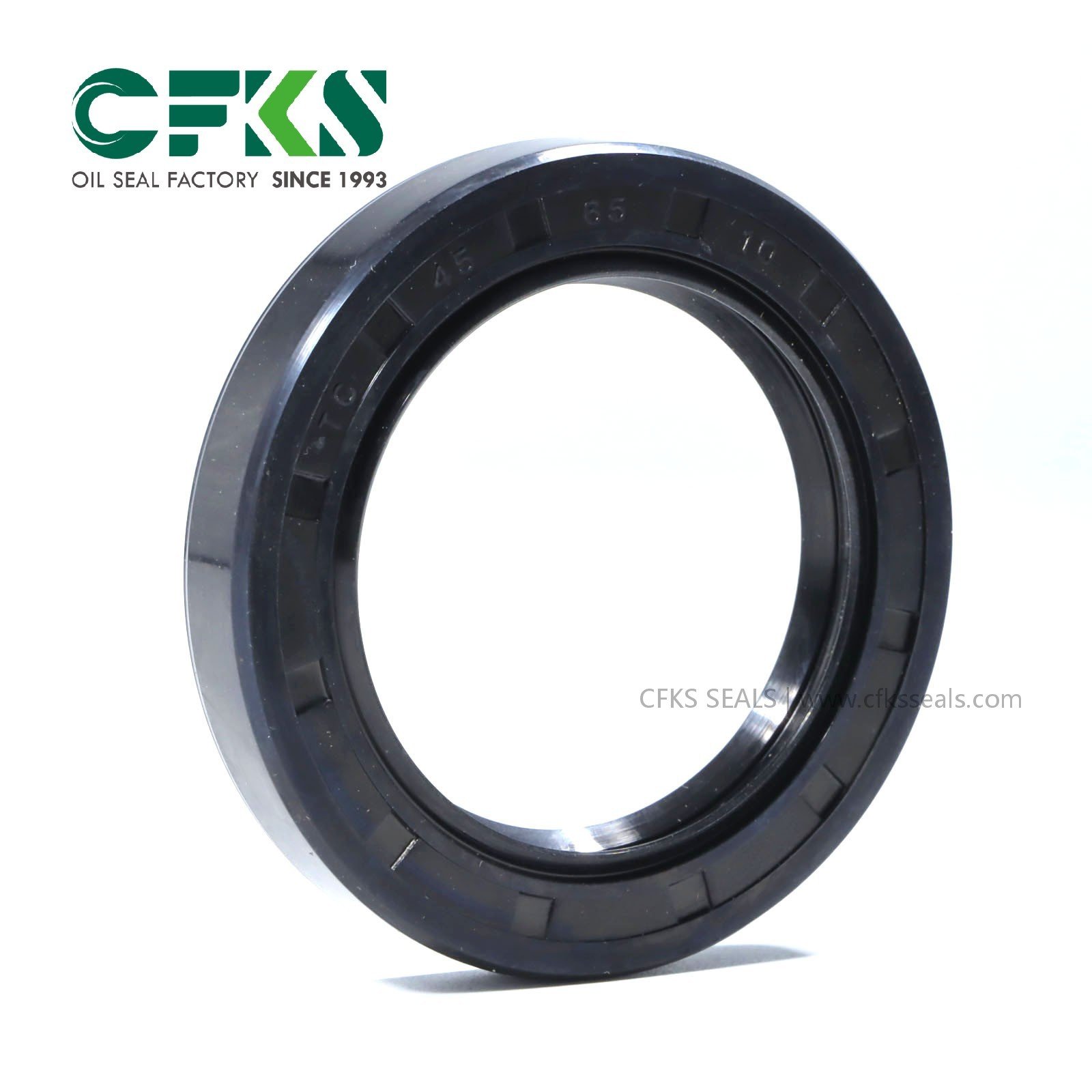 CFKS TC Type Oil Seal 45*65*10 FKM TC Skeleton Oil Seal TC Double Lip Oil Seal for Gearbox - Image 4