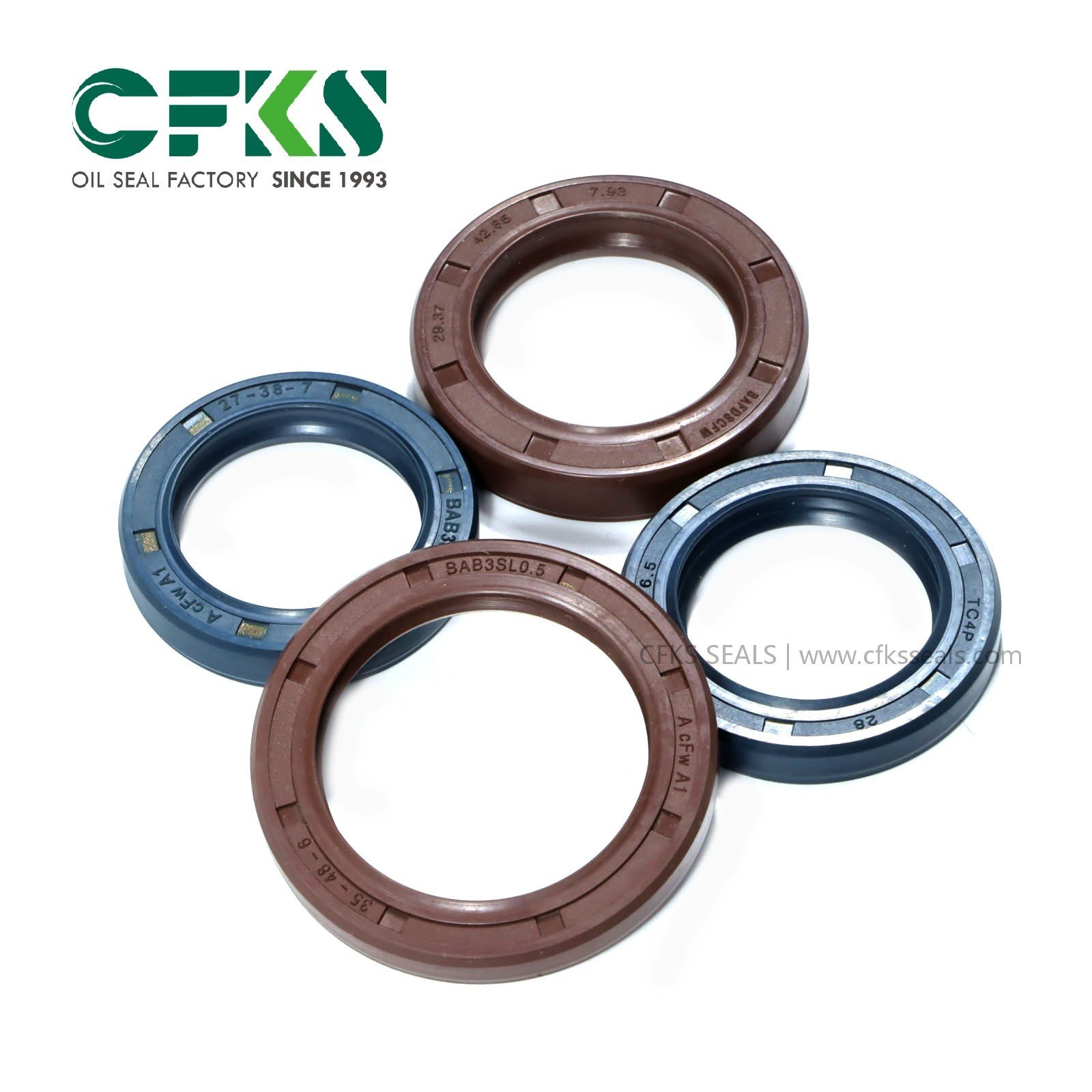 CFKS TCV Type Pressure-Resistant Rotary Shaft Seal 35*48*6 NBR TCV Oil Seal TCV Skeleton Oil Seal - Image 2