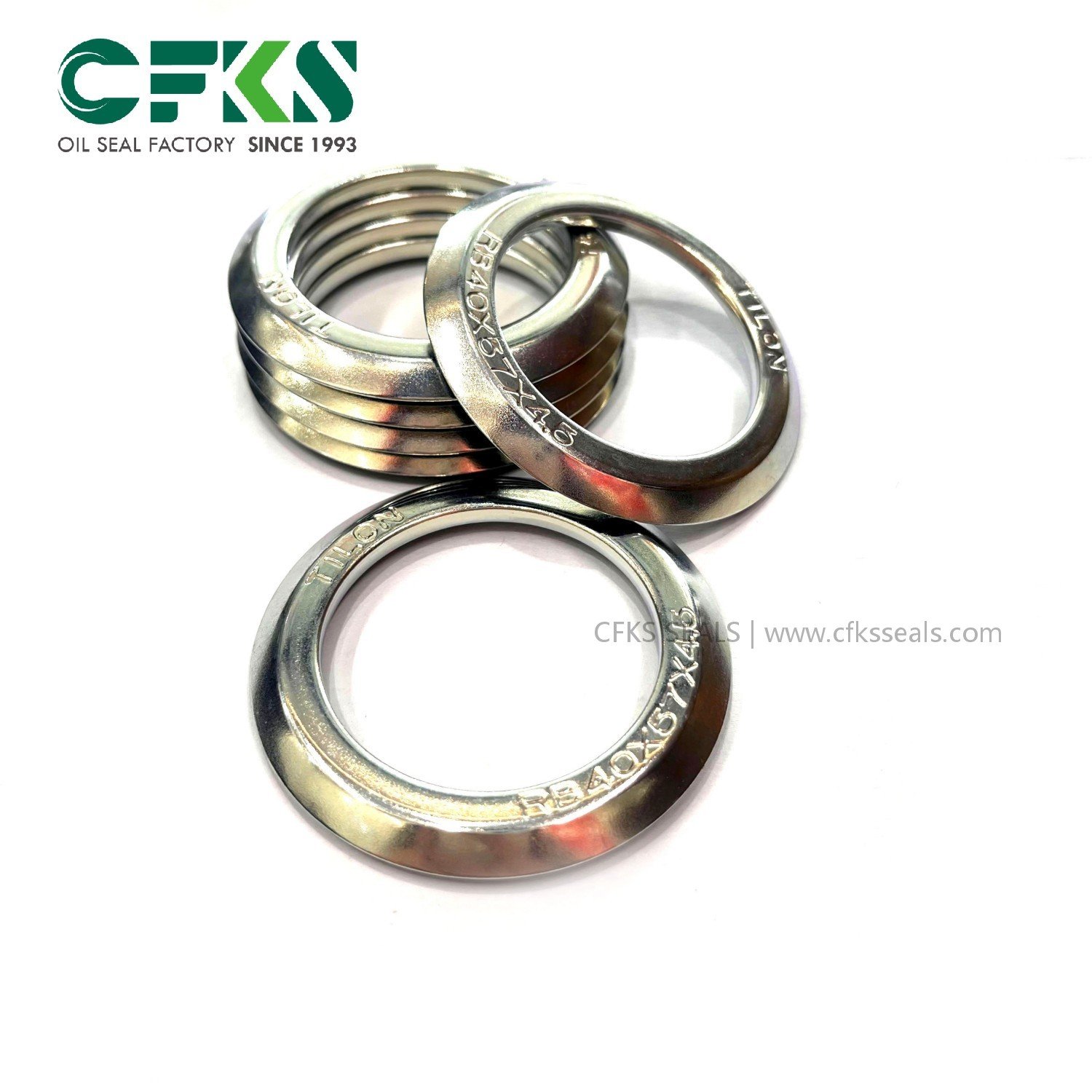 CFKS FKM Heavy Duty Excavator Bushing RB Oil Seal 40*57*4.5 Rotary Shaft Dust Protection - Image 2