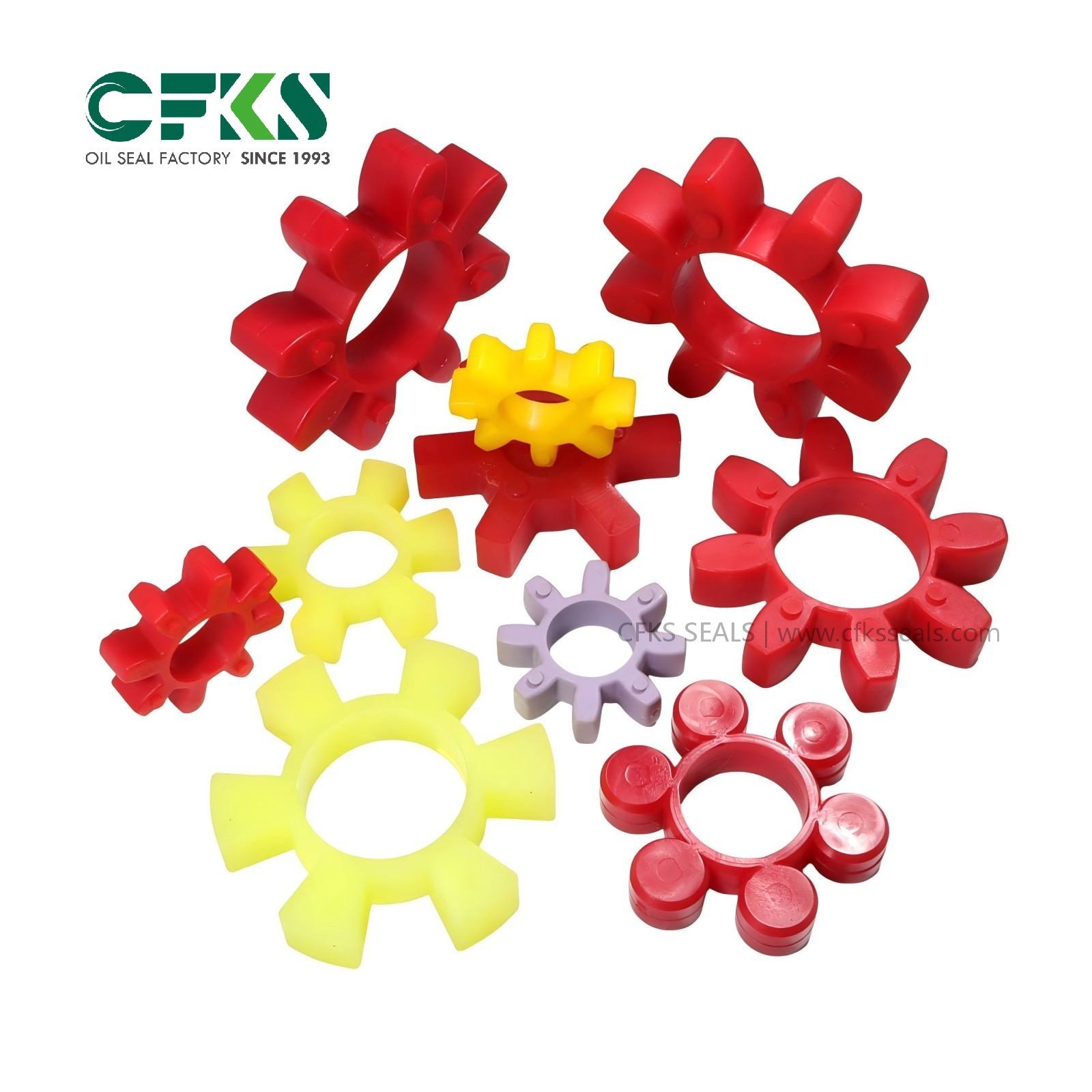 CFKS Coupling Spider High Torque Flexible Jaw Coupling Replacement Servo Motor Shaft Connector - Image 3