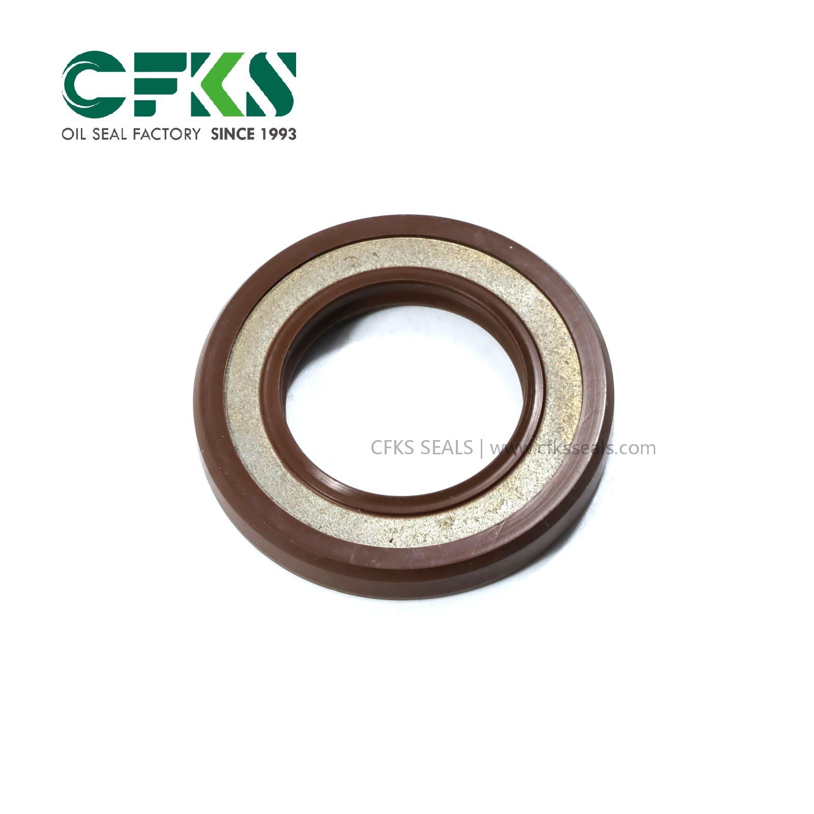 CFKS TBV Rotary Shaft Oil Seal 25*42*6 FKM TBV Dust proof Oil Seal TBV Type Double Lip Shaft Seal - Image 3